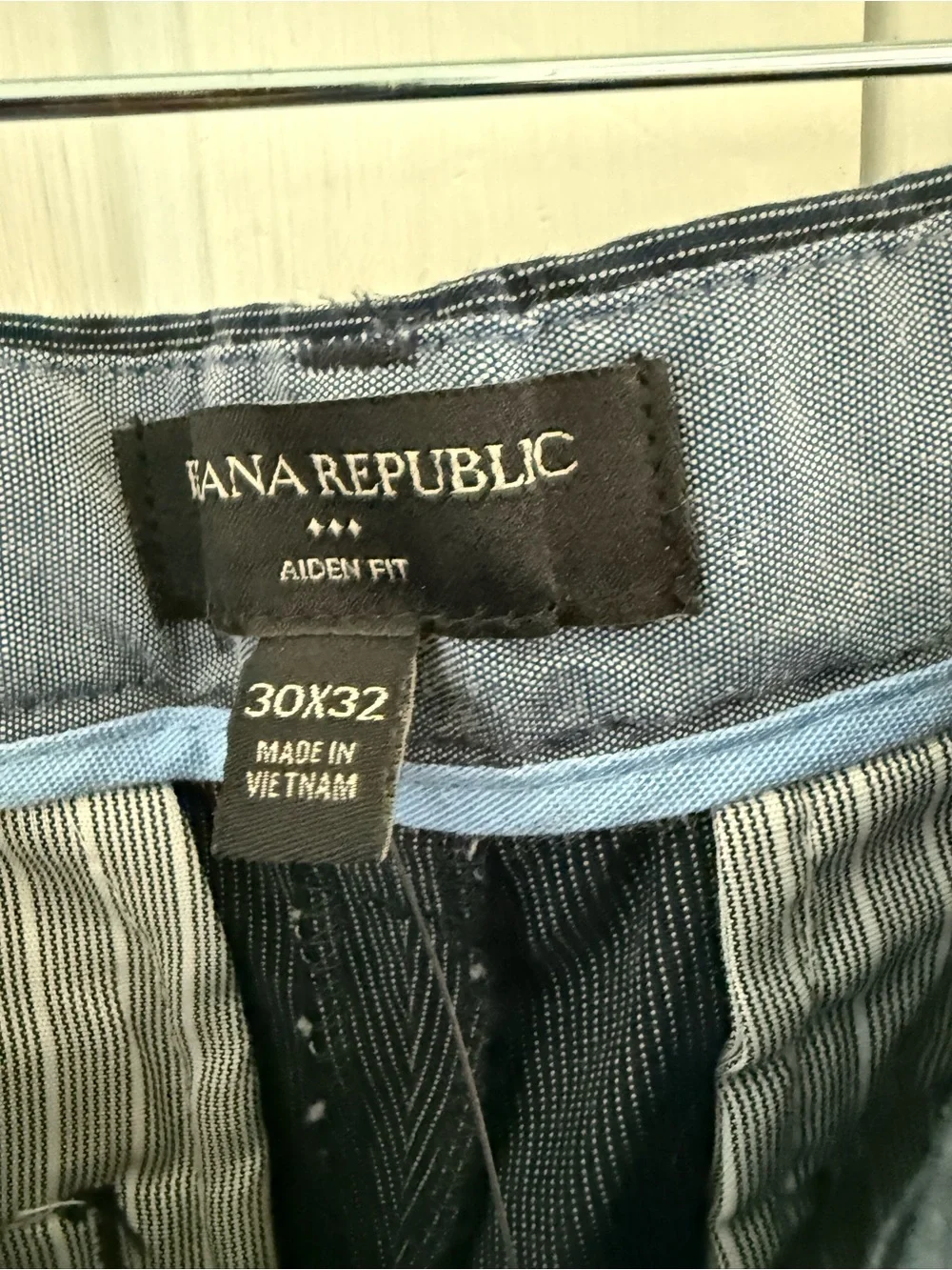 Men's Banana Republic Navy Blue  Pants